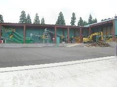 破砕施設ライン